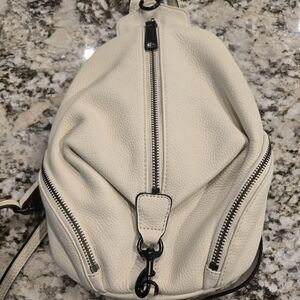 ReccecaMinkoff small cream color backpack